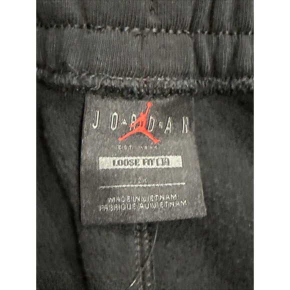 (R7) Nike Jordan Loose  Fit/Coupe Large Sweatpants Women’s 2X Fleece Active - Picture 5 of 16